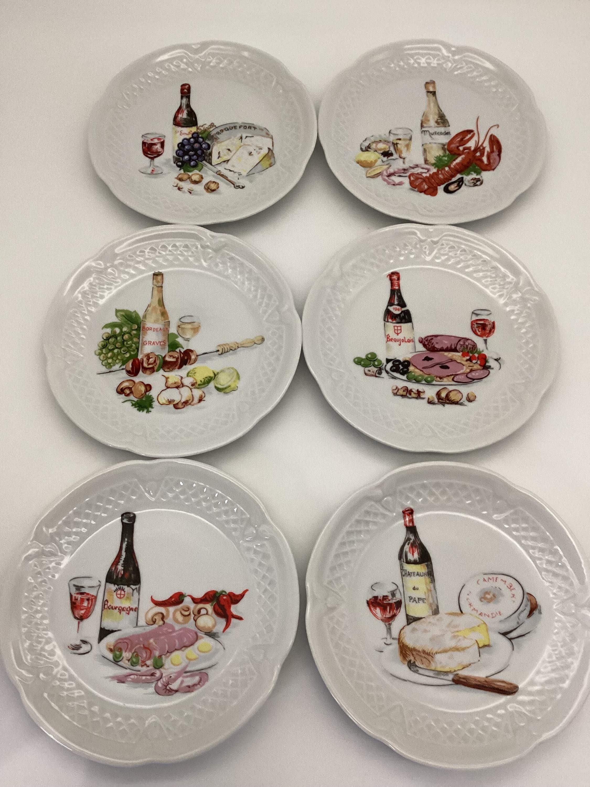 フィリップ デズリエ リモージュ ココット5個 小皿5枚 Philippe