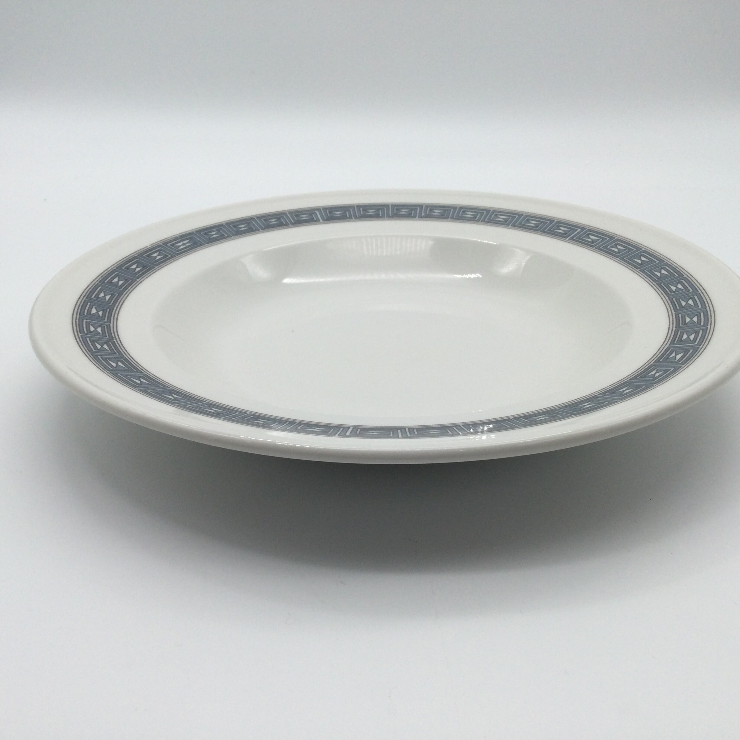 Vintage Mayer Restaurant China Set of 7 Rimmed Soup Bowls Etsy