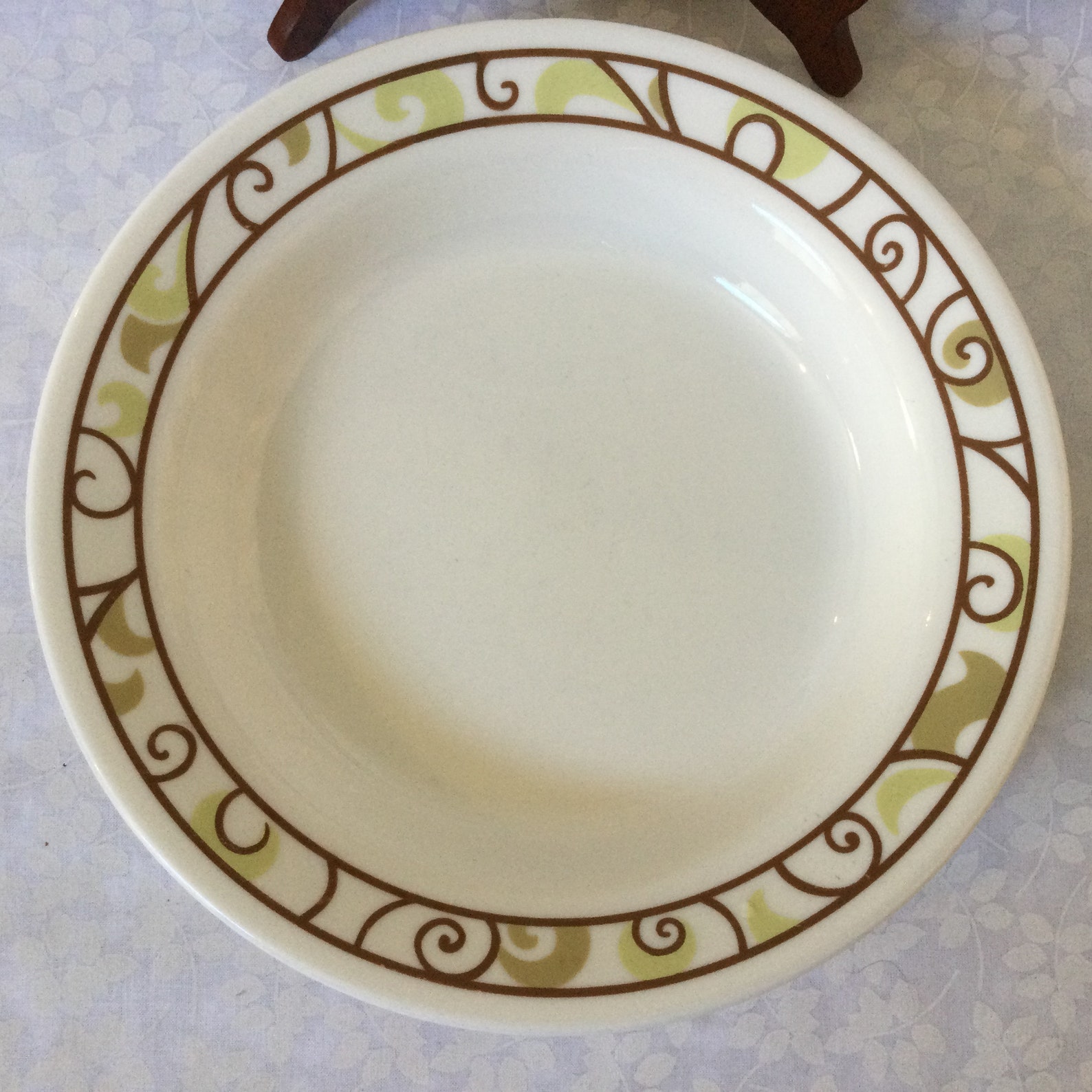 Set of 3 Corelle Ultra Rimmed Soup Bowls / Garden Gate / Etsy