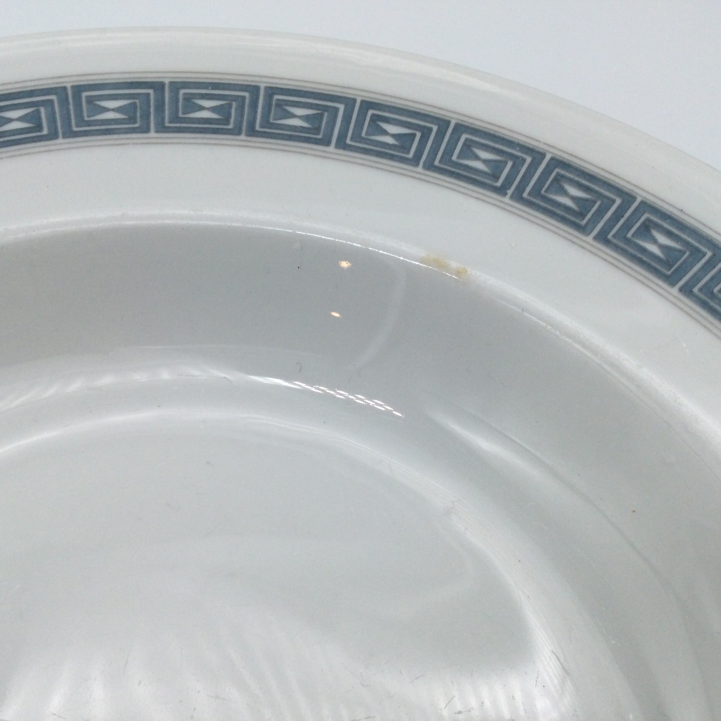 Vintage Mayer Restaurant China Set of 7 Rimmed Soup Bowls Etsy