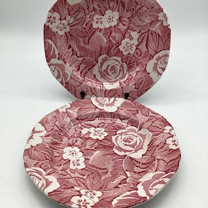 Burleigh Victorian Chintz Pink - Etsy