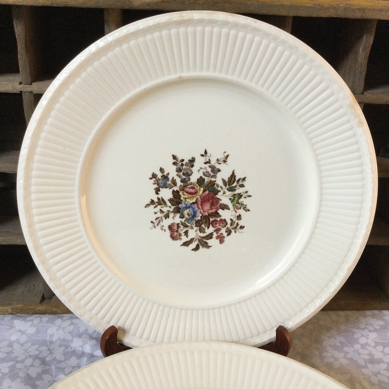 Wedgwood Edme Conway England / Set of 7 Dinner Plates / 1954 / Etsy UK