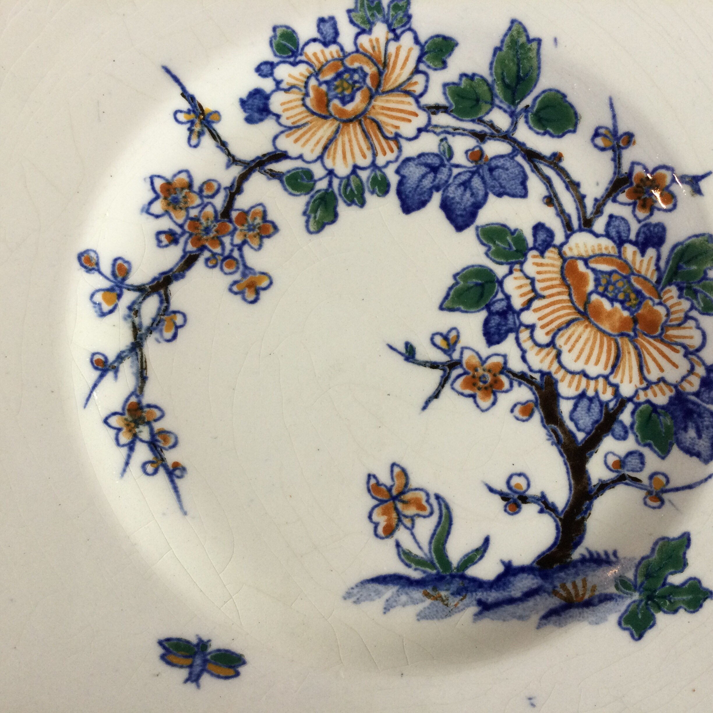 Vintage Gien France Delft Colorie / French Faience Pattern / - Etsy