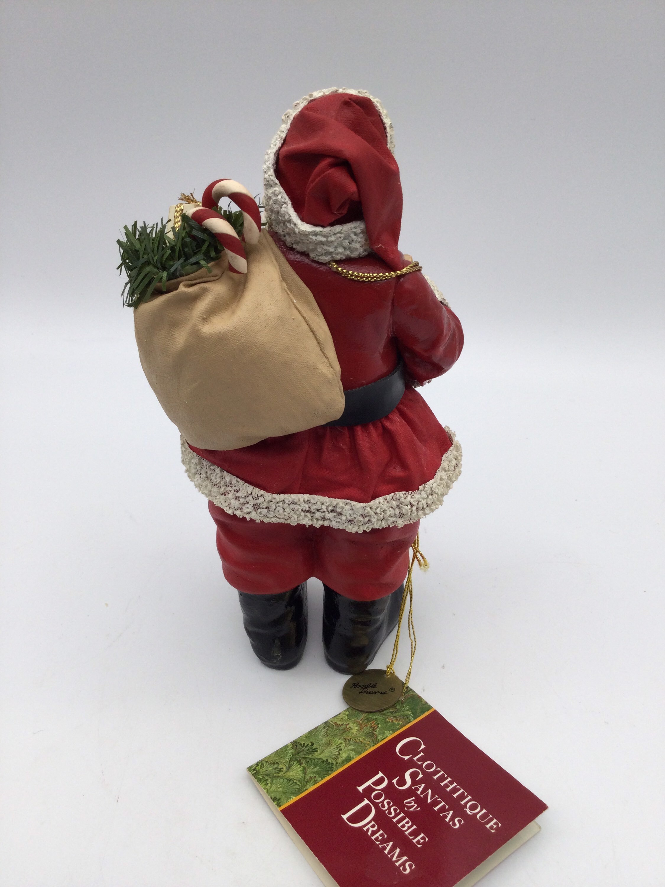 Retired 1993 Clothtique Possible Dreams Santa / Artist Signed