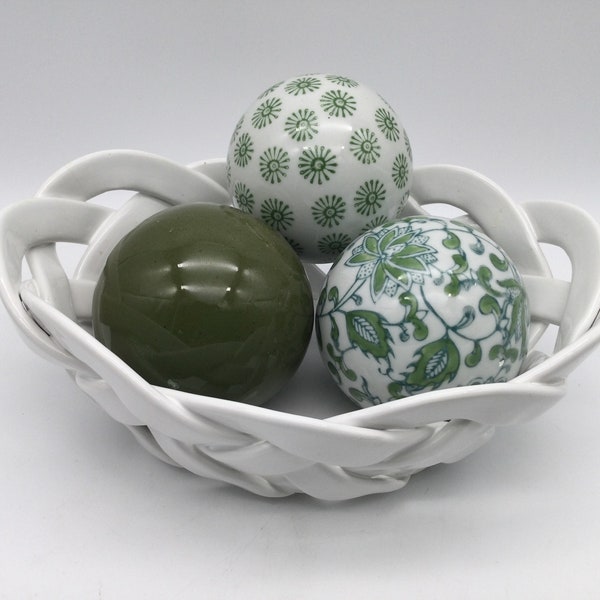 Decorative Glass Balls Etsy