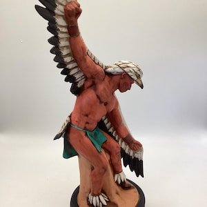 Ski Country Eagle Dancer Bourbon Decanter, Ltd. ed. / Indian Decanter/ 1979