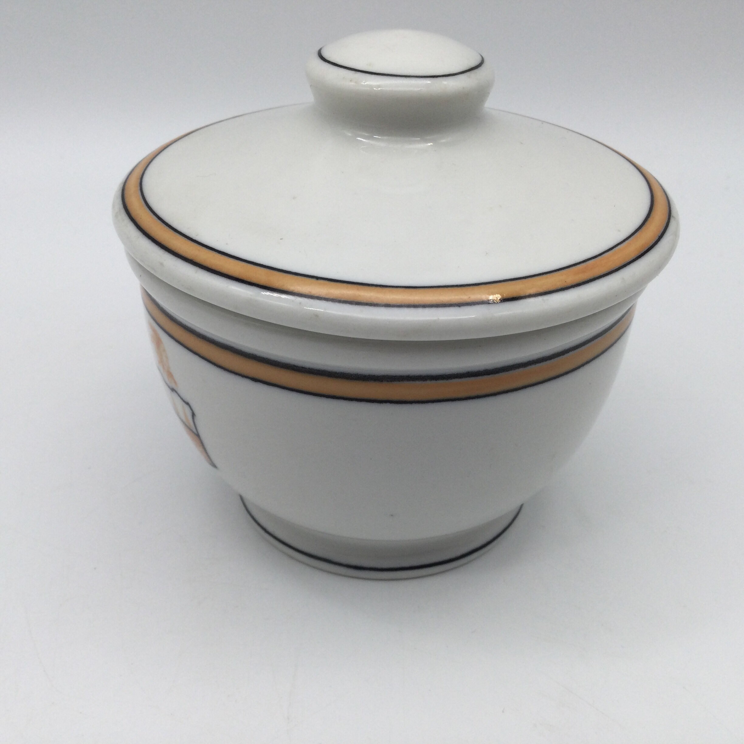 Vintage Syracuse Pottery Co. OPCO Lake Nagog Inn Covered Sugar Etsy