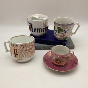 Antique German Cups - Etsy