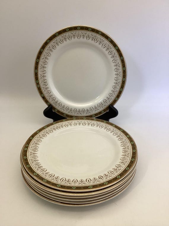 Antique Johnson Brothers the Verona Set of 8 Bread and Butter
