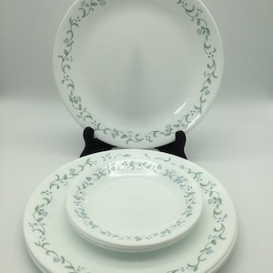 Corelle Country Cottage 8 Plates / Dinner & Bread Discontinued / 3 Sets Available