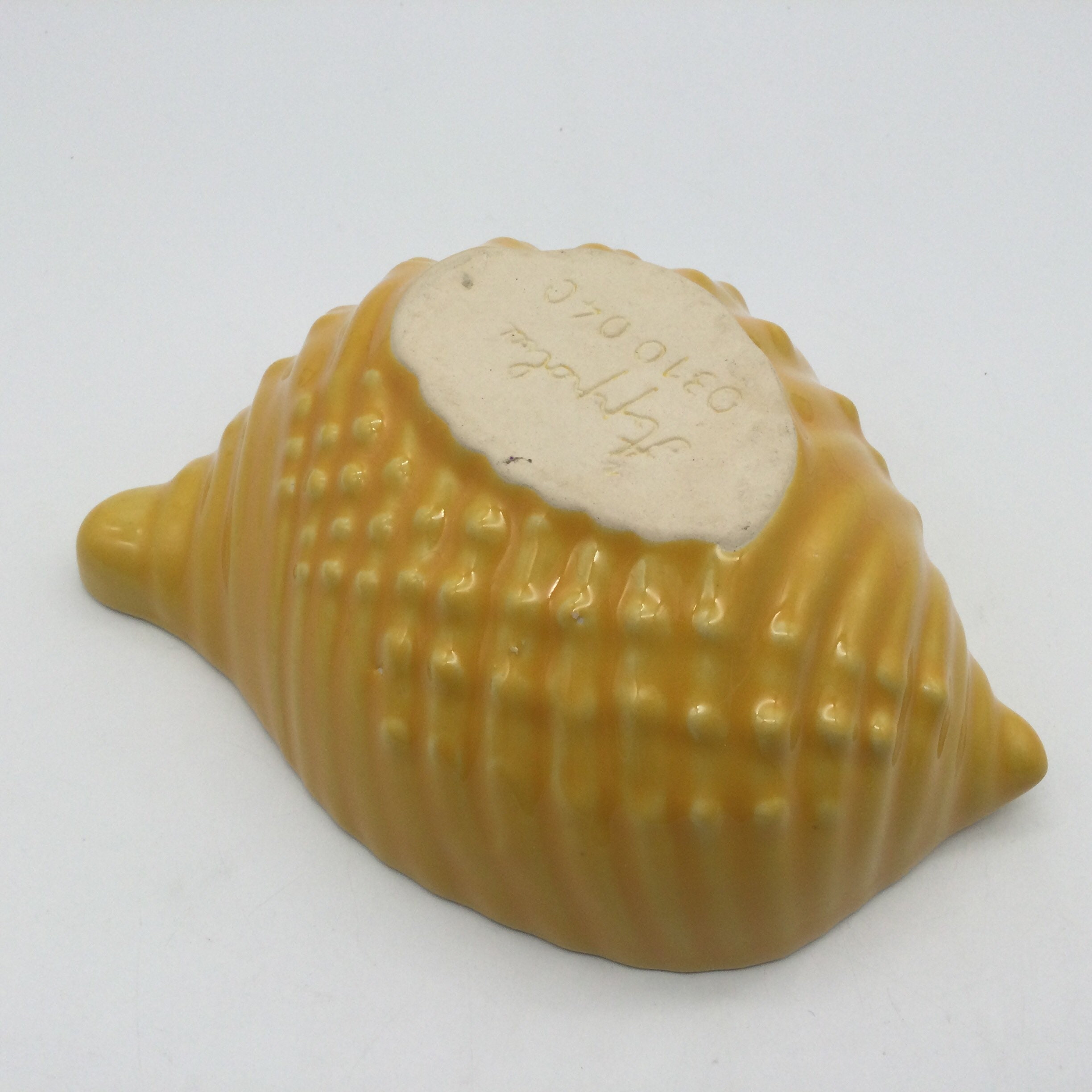 Vintage Appolia France Pottery Yellow Shell Planter / 2 Etsy