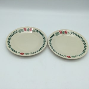 Corelle Farm Fresh Pair of Bread and Butter  Plates /Discontinued / 6 7/8”