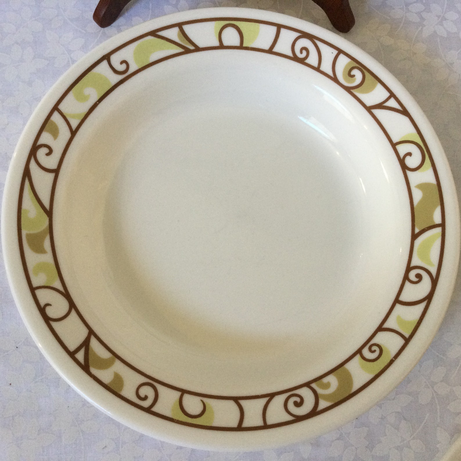 Set of 3 Corelle Ultra Rimmed Soup Bowls / Garden Gate / Etsy