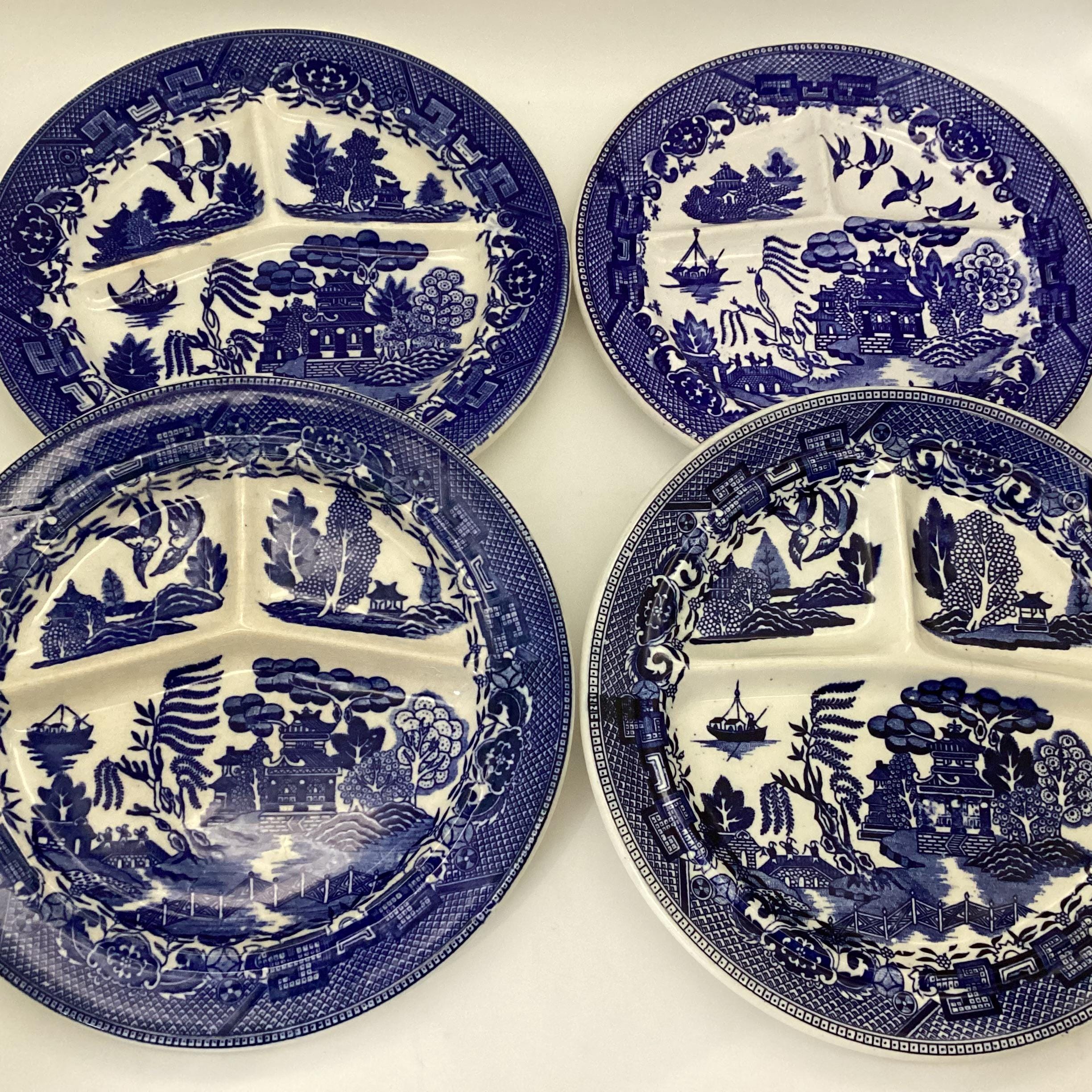 Japan Blue Willow Plate - Etsy