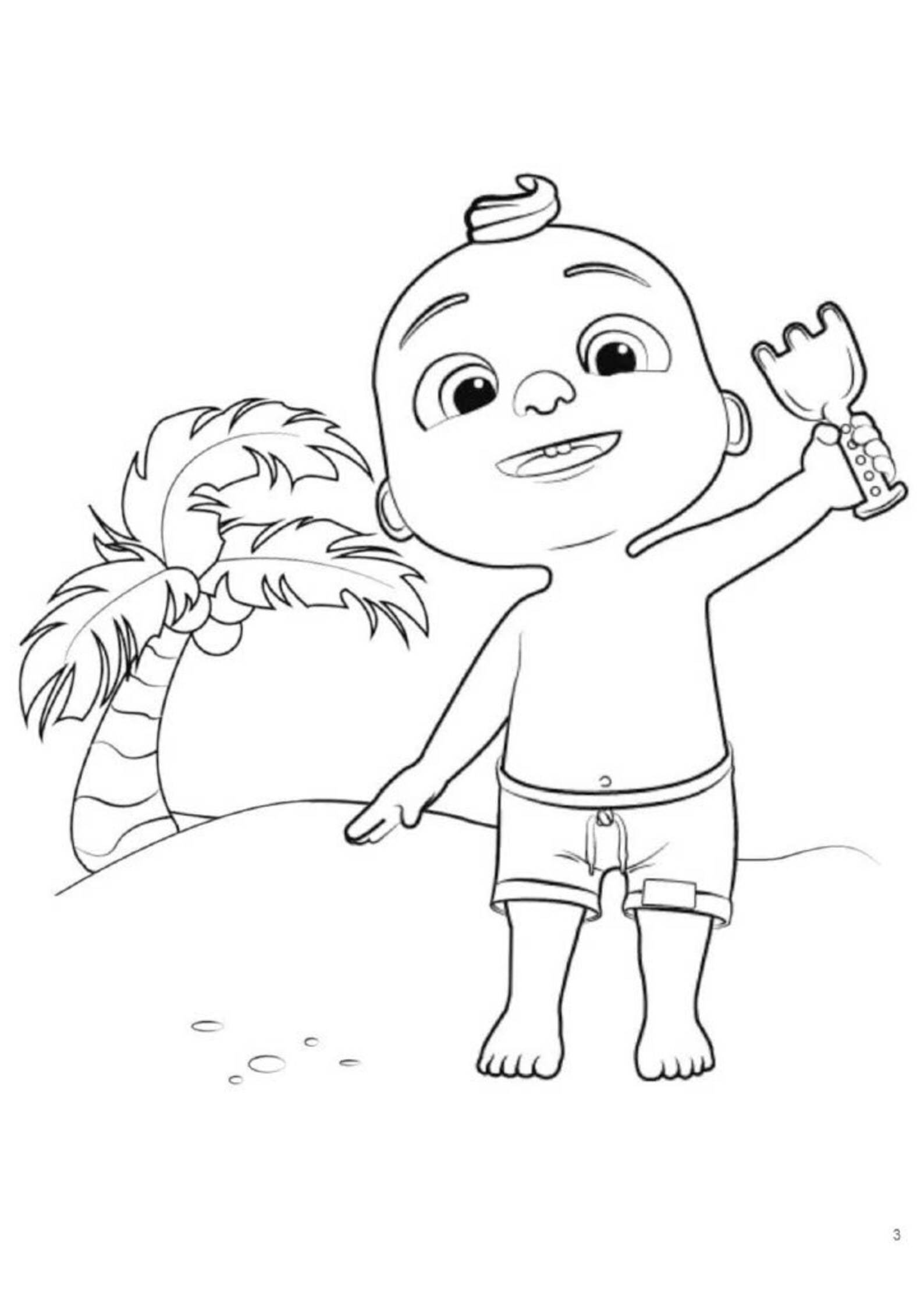 Cocomelon Coloring and Activity Templates - Etsy
