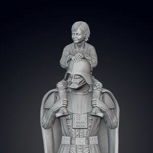Darth Vader Figurine - Pose 7 - 3D Print Files