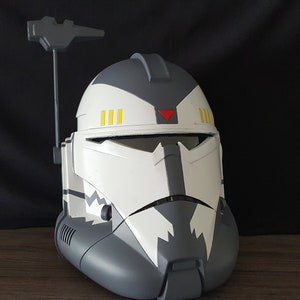 Casco clone trooper Comandante Wolffe - fai-da-da-fare