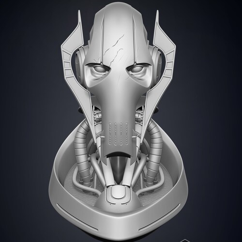 General Grievous Bust 3D Print Files - Etsy