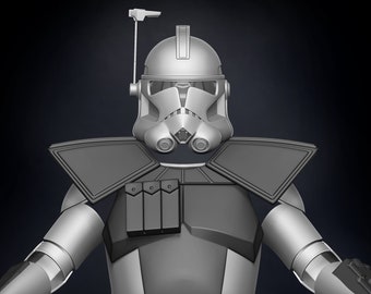 ARC Clone Trooper Armor Accessories - 3D Print Files