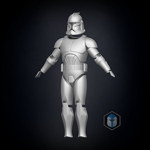 Phase 1 Animated Clone Trooper Armor - 3D Print Files