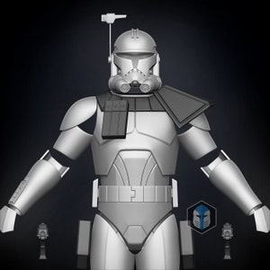 Animated Captain Rex Armor Accessories - 3D Print Files