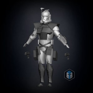 Animated ARC Trooper Armor Accessories - 3D Print Files