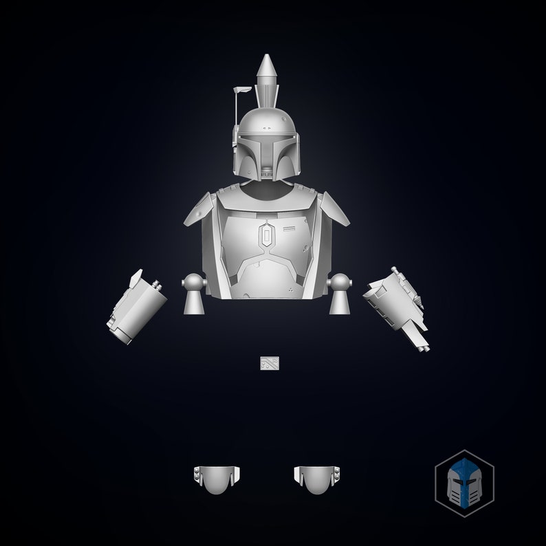 Boba Fett Armor 3D Print Files | Etsy