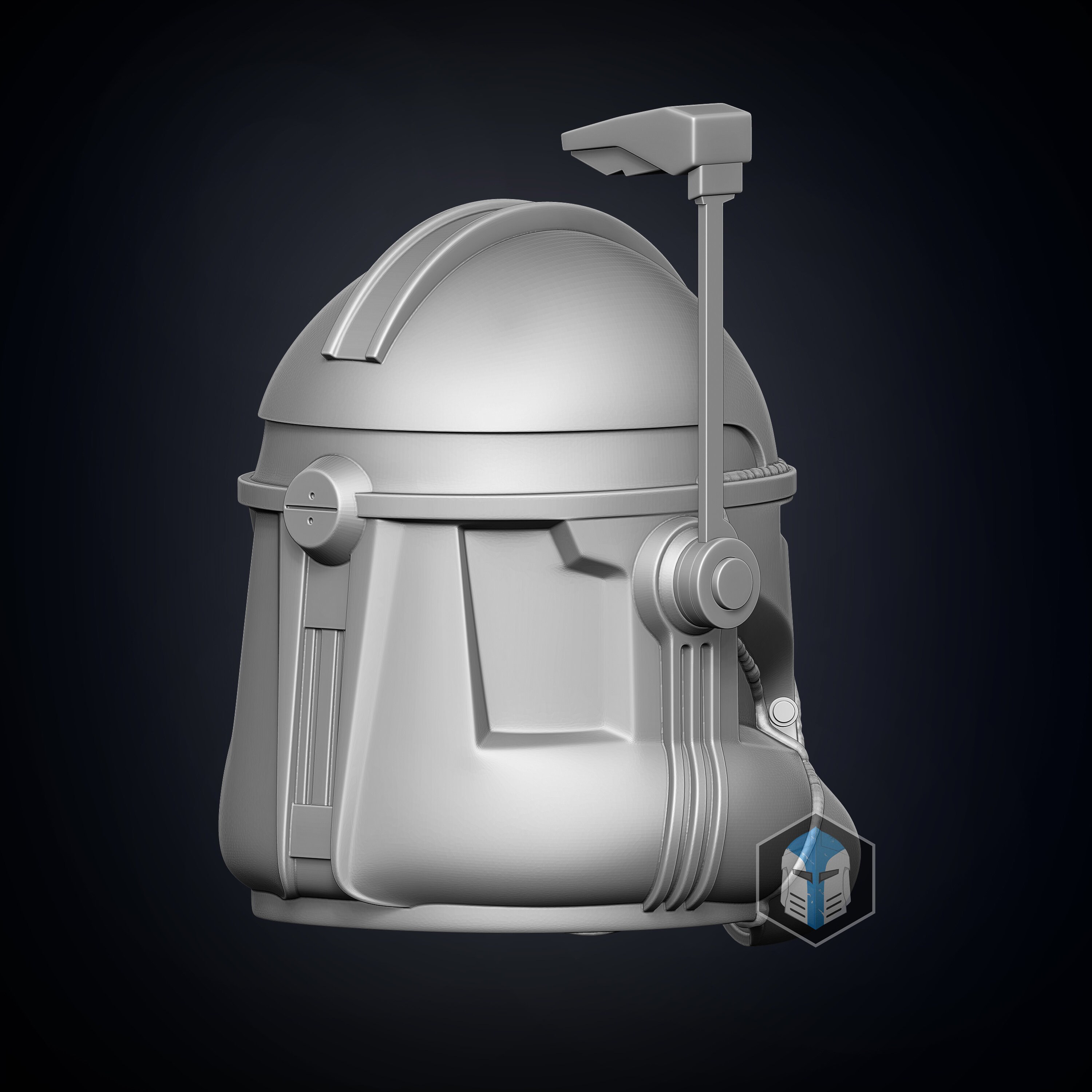 Realistic Captain Rex Helmet 3D Print Files | Etsy