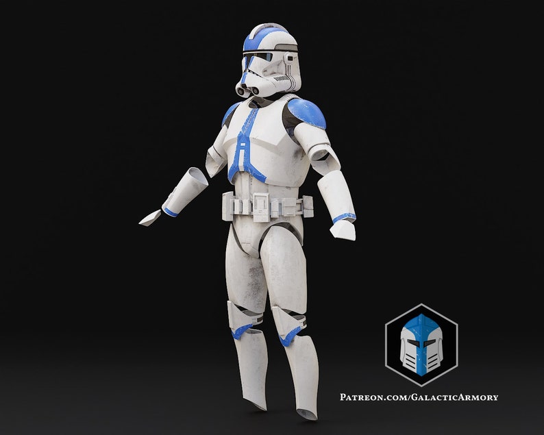 Phase 2 Clone Trooper Armor 3D Print Files image 2