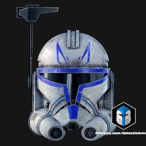 Animated Captain Rex Helmet - 3D Print Files
