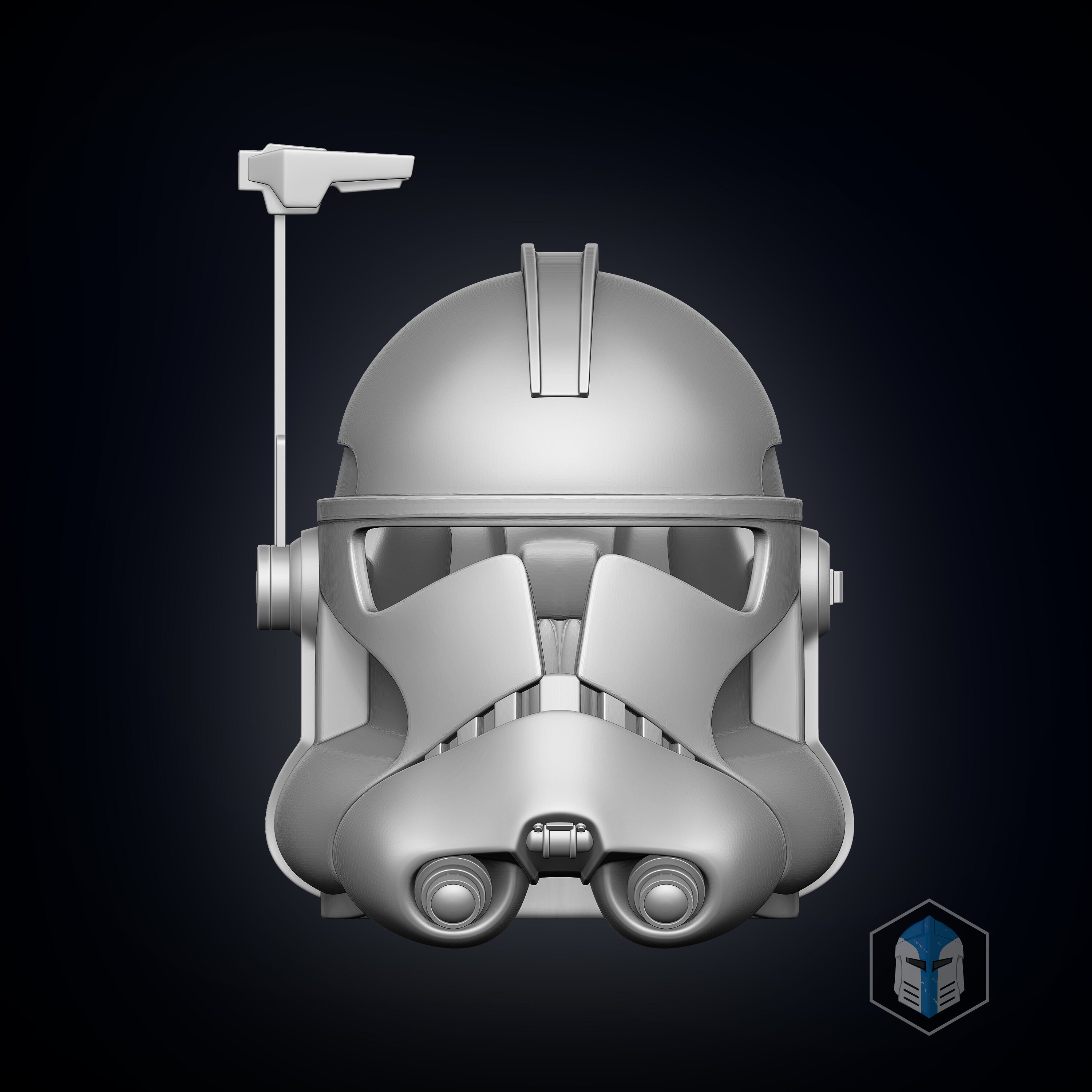 Phase 2 Officer Clone Trooper Helmet 3D Print Files | Etsy