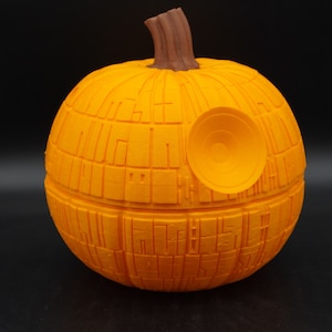 Death Star Candy Bowl Pumpkin - DIY