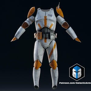 Commander Cody Armor Accessories - 3D Print Files