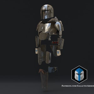 Mandalorian Beskar Armor 3D Print Files image 4