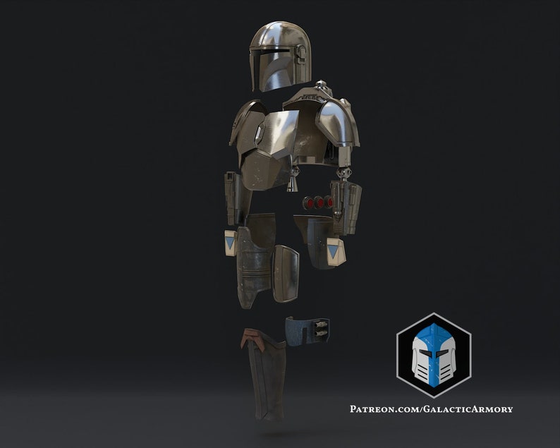 Mandalorian Beskar Armor 3D Print Files image 4