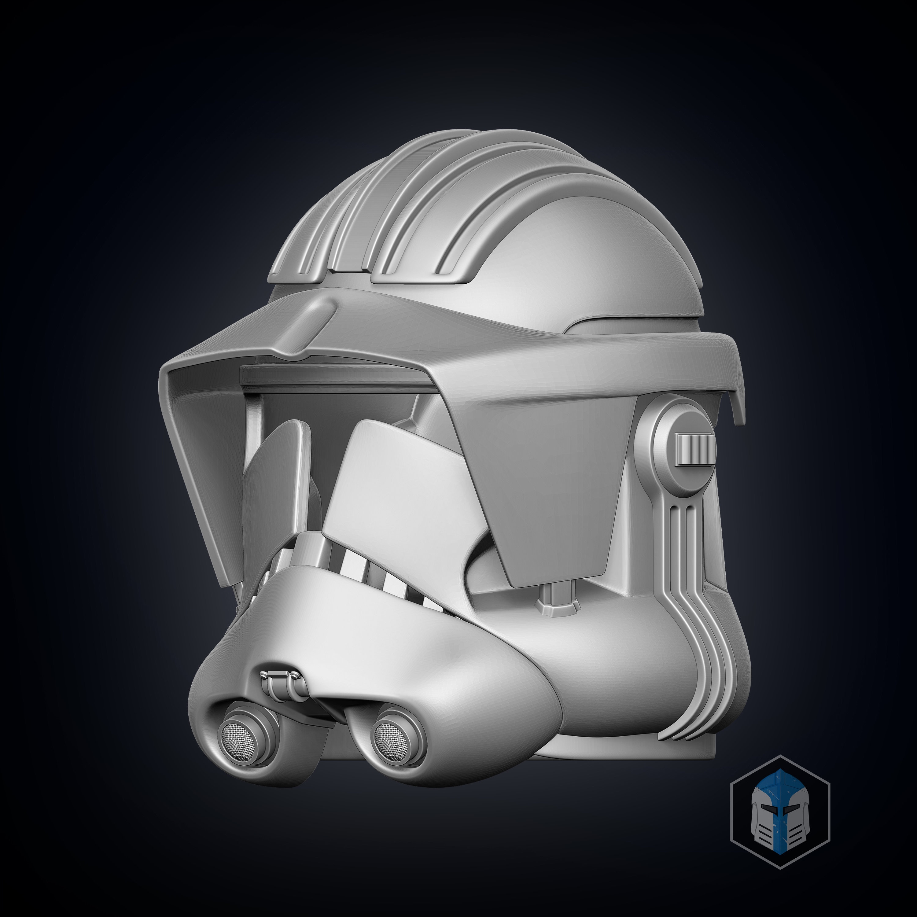 melk Helaas houder Phase 2 Heavy Clone Trooper Helmet 3D Print Files - Etsy Israel