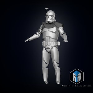 Clone Trooper Armor Accessories - Officer - 3D Print Files