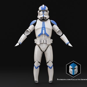 Phase 2 Clone Trooper Armor 3D Print Files image 1