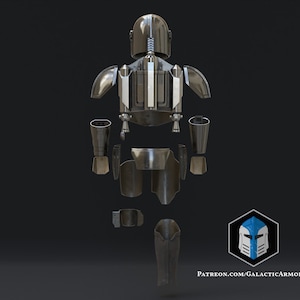 Mandalorian Beskar Armor 3D Print Files image 7