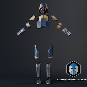 Coruscant Security Force Armor - 3D Print Files