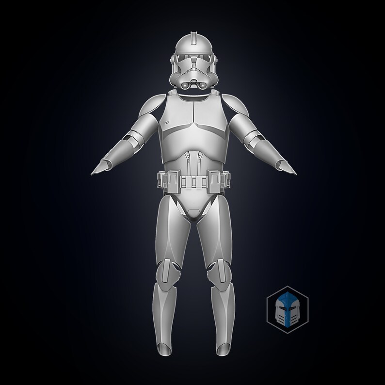 Phase 2 Clone Trooper Armor 3D Print Files | Etsy