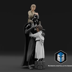 Darth Vader Figurine - Pose 9 - 3D Print Files