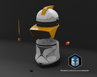 フェーズ 1 クローン トルーパー ヘルメット - 3D プリント