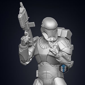 Republic Commando Figurine - Pose 1 - 3D Print Files