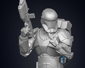 Republic Commando Figurine - Pose 1 - 3D Print Files