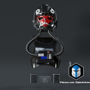 Tie Fighter Pilot Armor - 3D Print Files
