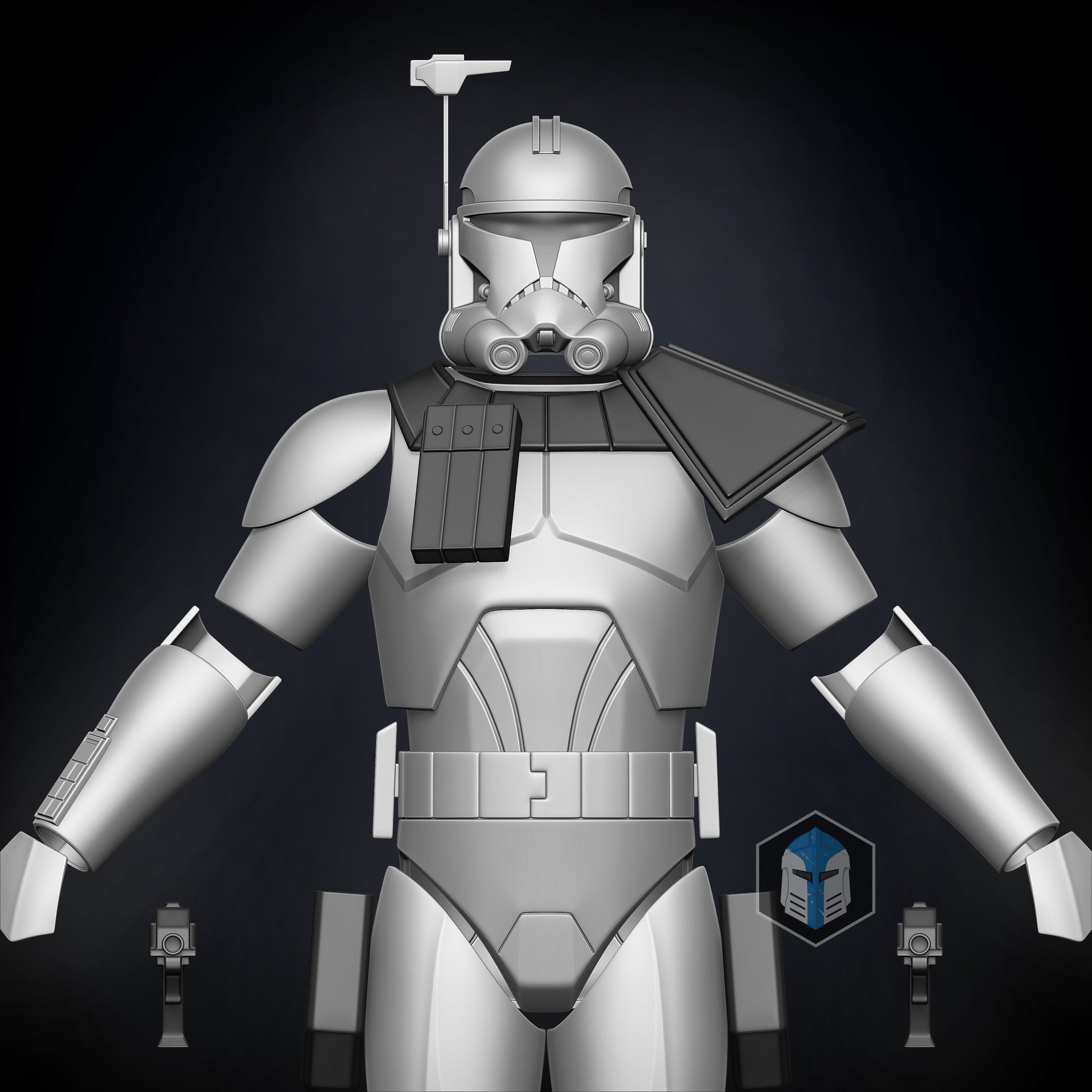 Captain rex armor costume sale
