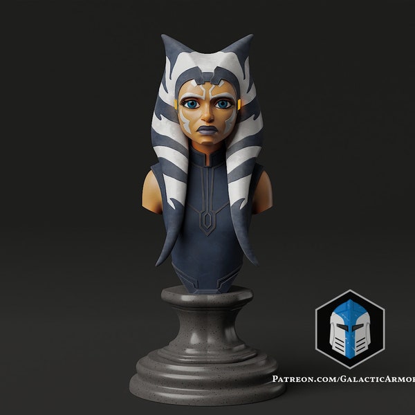 Ahsoka Tano Bust - 3D Print Files