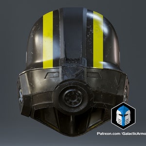 Helldivers 2 Helmet B-01 Tactical 3D Print Files image 6