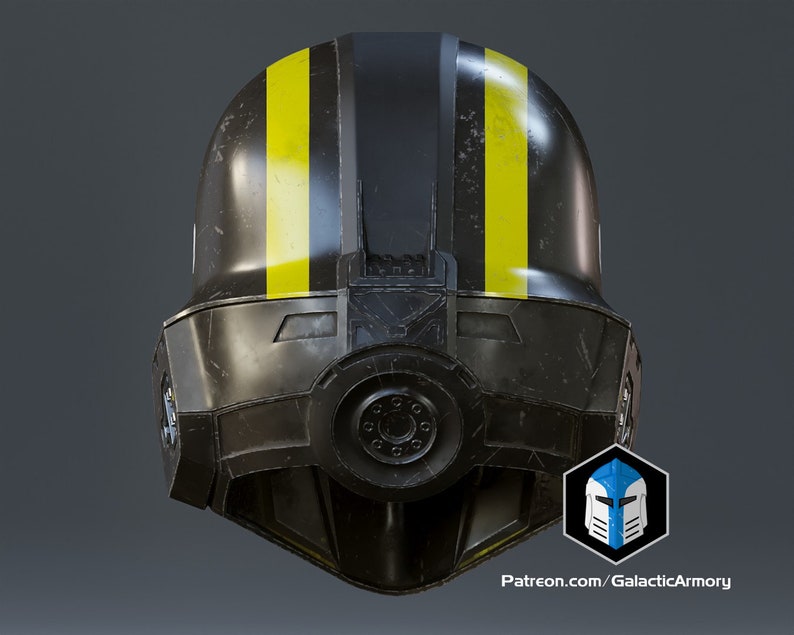 Helldivers 2 Helmet B-01 Tactical 3D Print Files image 6